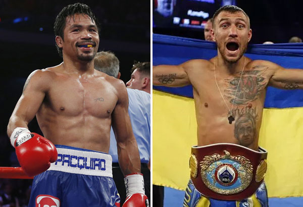 Lomachenko wonâ��t fight 'non-active' Pacquiao