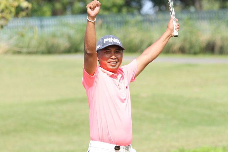 Ababa does it with record 7 strokes