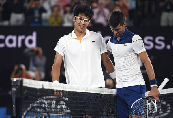 Chung's upset over Djokovic raises tennis profile in South Korea