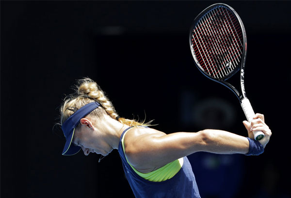 Kerber averts upset, faces Keys next in Australian Open