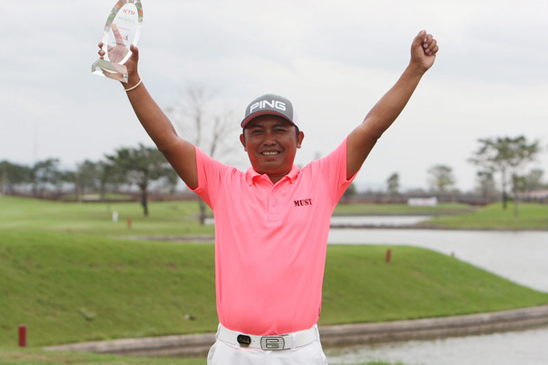 Last-hole eagle nets Ababa 2nd PGTA title