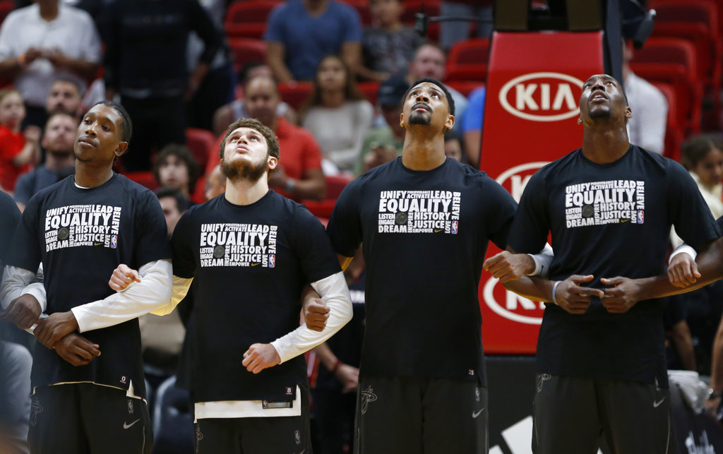 Some NBA teams have played 'negro national anthem' at games