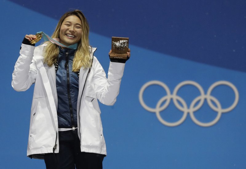 After Olympic win, Chloe Kim puts fame, fun in perspective