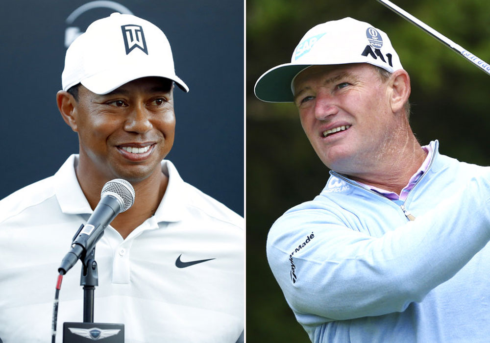Woods, Els named captains of Presidents Cup in Australia