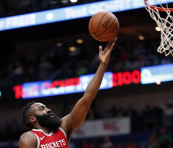 Harden ignites Houston as Pelicansâ�� Gentry enraged by foul