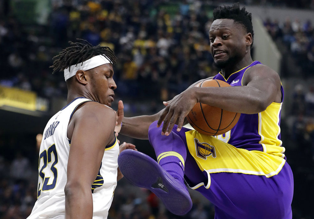 Pacers buck slow start, trounce Lakers