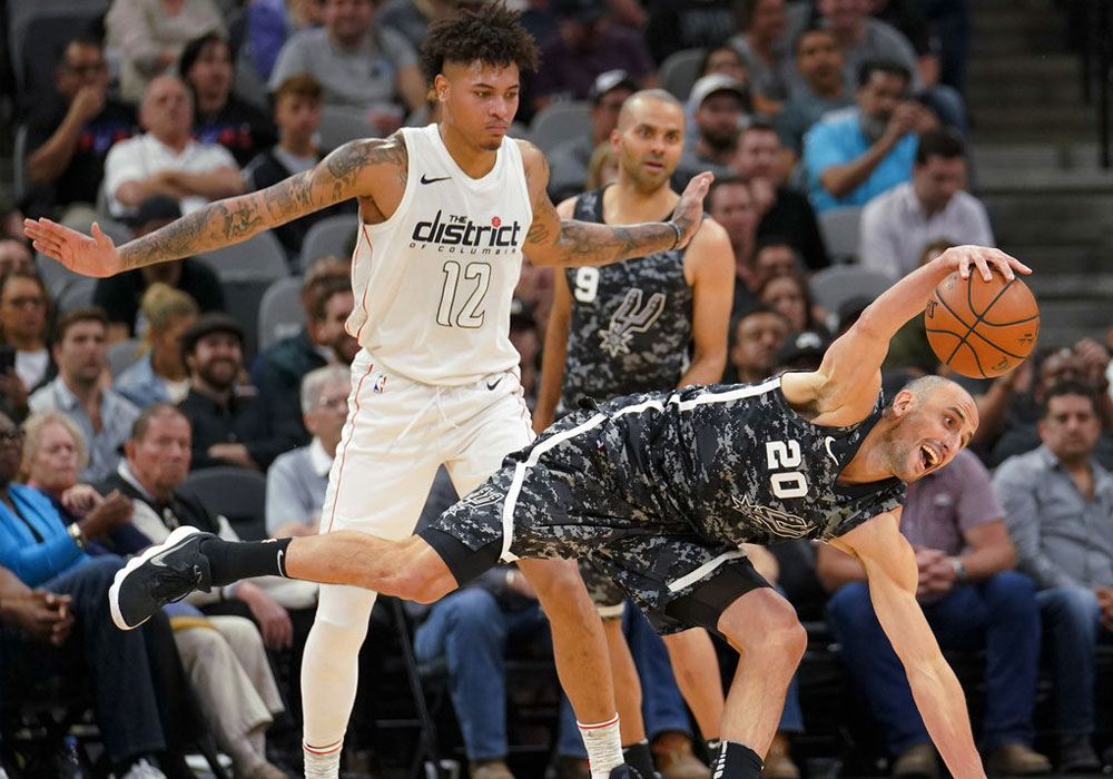 Spurs extend streak, turn back Wizards