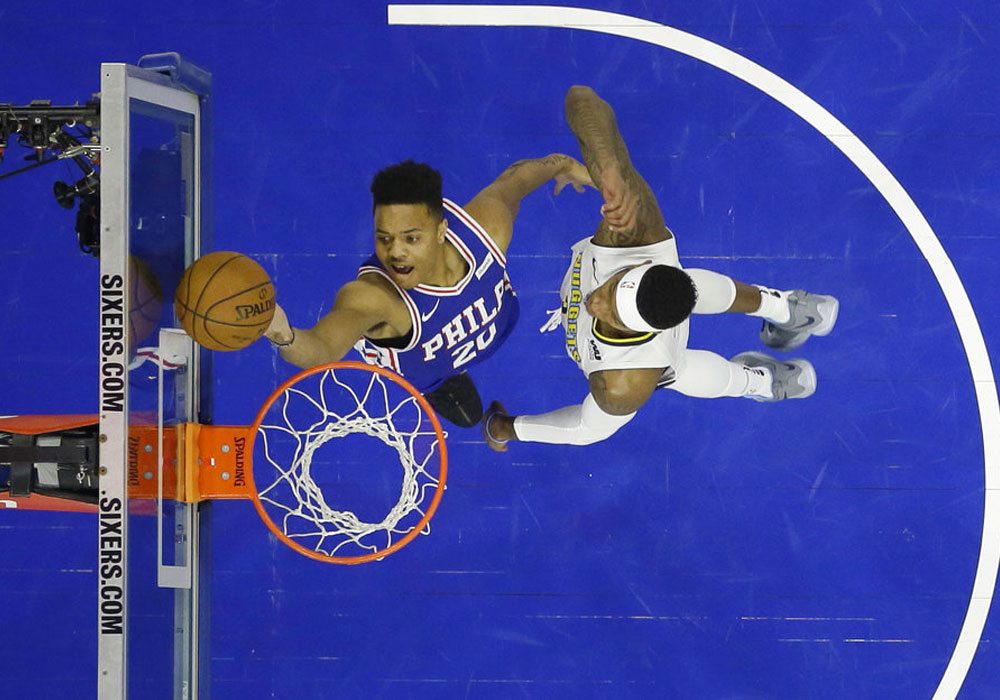 No. 1 pick Fultz scores 10 points in 1st game for 76ers since October