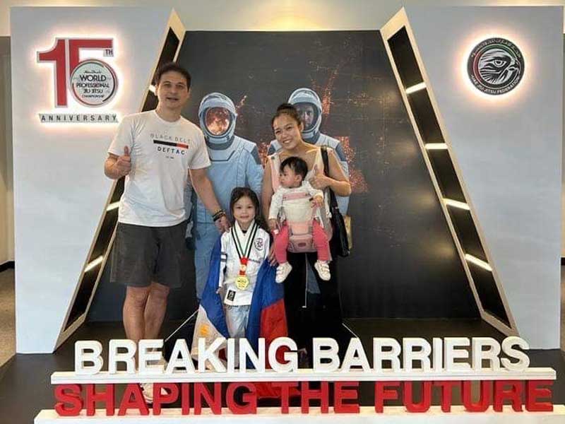 6-year-old Aielle Aguilar repeats as jiu-jitsu world champion