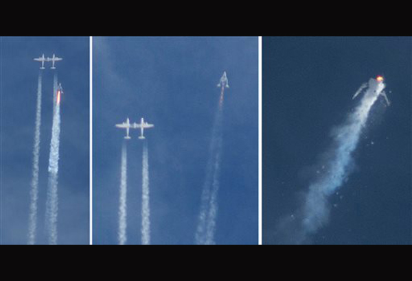 Spacecraft for tourists breaks up on test flight