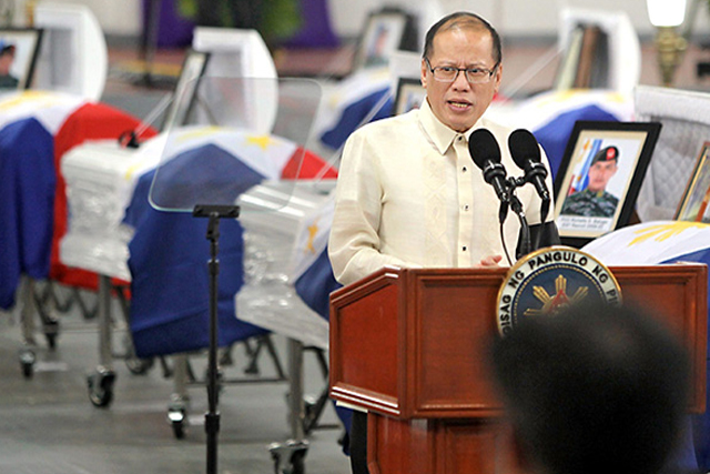 Aquino faces charges for role in Mamasapano clash