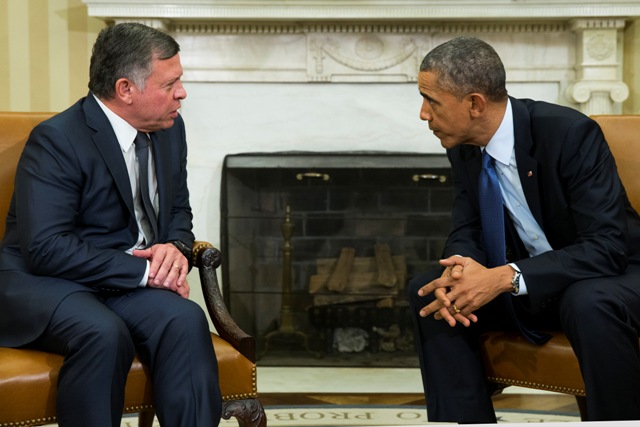 Obama, King Abdullah vow not to let up against Islamic State