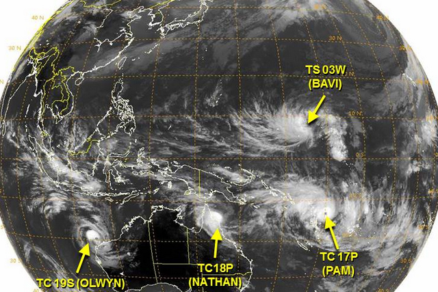 Typhoon may enter Philippines next week