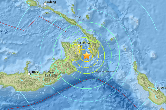 Tsunami warning issued for parts of Pacific after earthquake | World ...