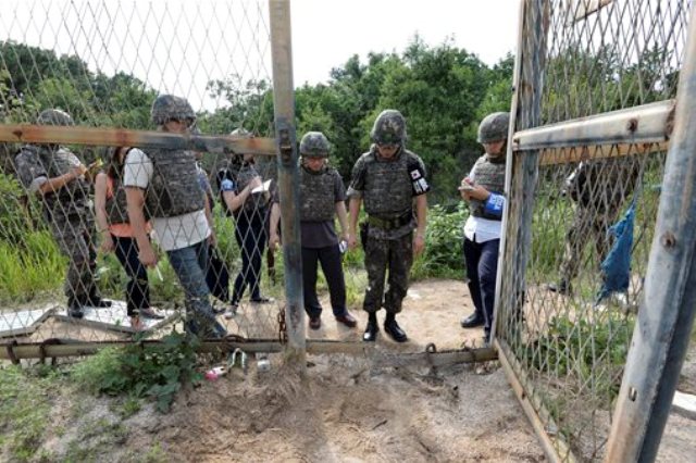 North Korea denies it apologized over mine blast