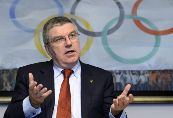 IOC chief likes LA, but reveals no favorite for 2024 Games
