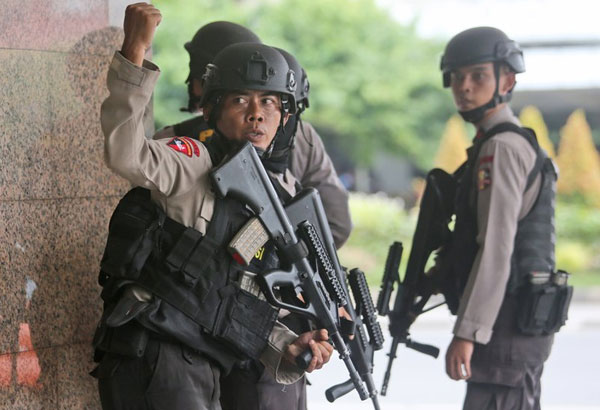 Sequence of events in Jakarta bombings and gunbattles