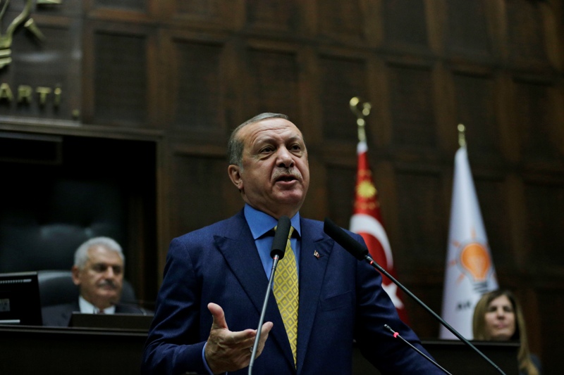 Turkey's president voices support for Qatar