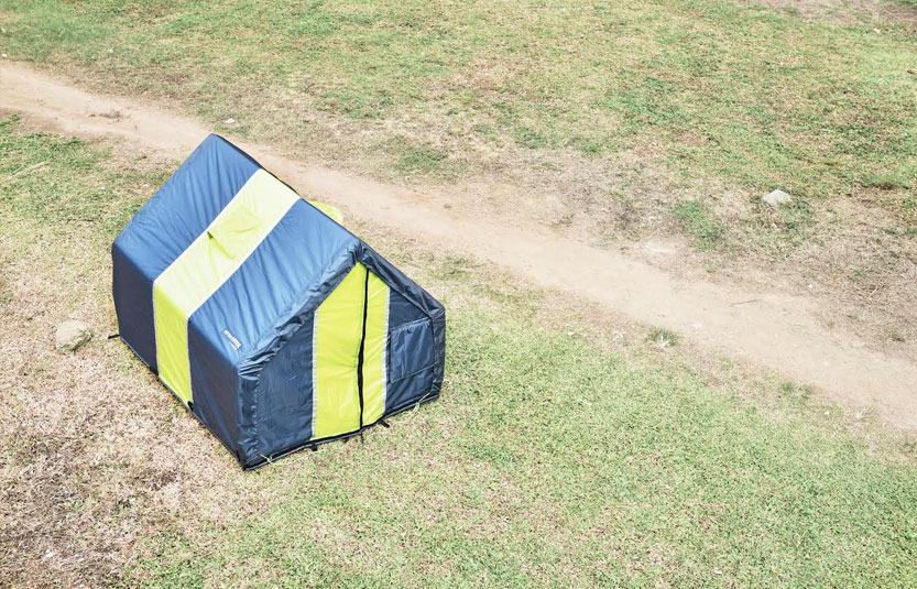 billionBricks: Miraculous tent offers shelter to refugees  