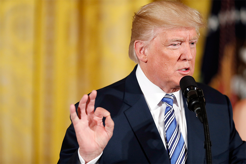Trump's unprecedented hands-on messaging carries risks