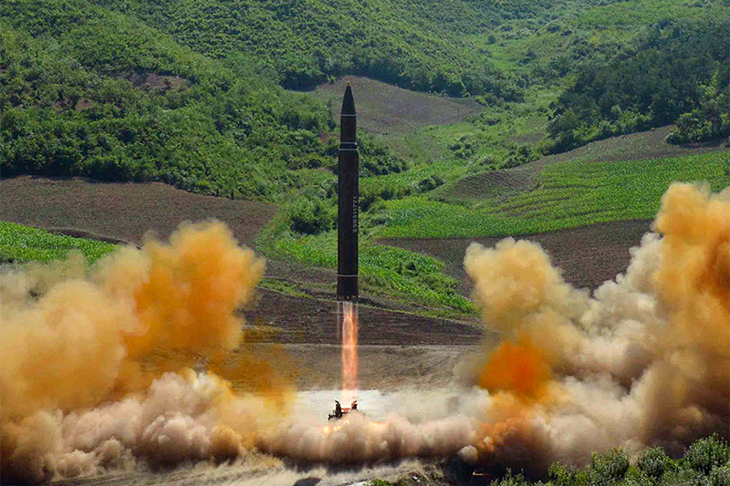 North Korea photos suggest new solid-fuel missile designs 