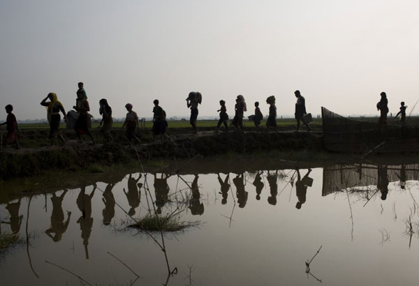 Myanmar's Rohingya beat a perilous path in search of safety