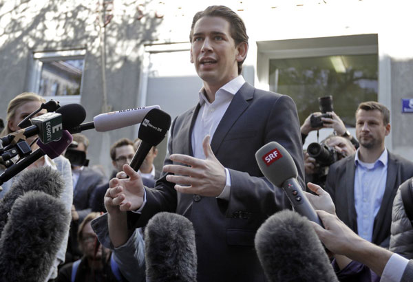 Austria vote could tilt country right, install young leader