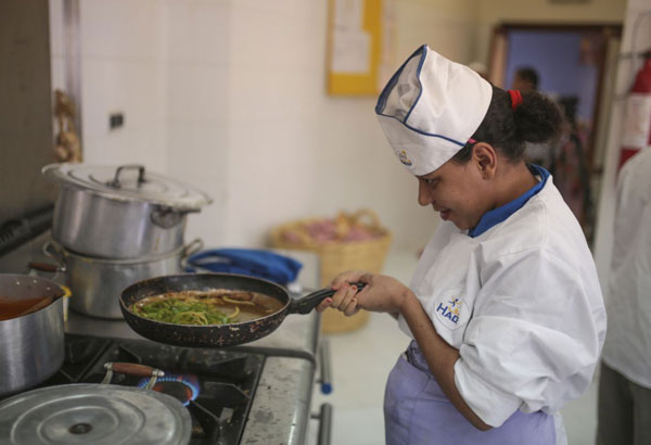 Disabled chefs serve as model for change in Morocco