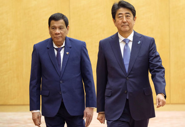 Japan offers Duterte aid for rebuilding, fighting terrorism