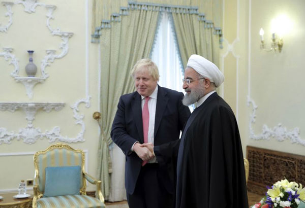 Britain's top diplomat raises detainee's case in Iran talks