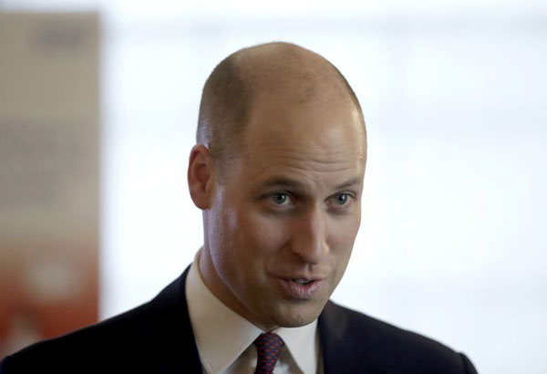 Royal close shave: Prince William opts for dramatic buzz cut