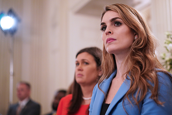 Trump isolated, vulnerable with key aide Hicks on way out