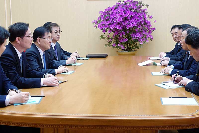 N. Korean dictator, Seoul envoys have 'openhearted talk'