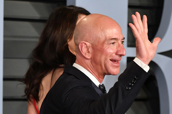 Bezos tops Forbes world's rich list as Trump wealth drops