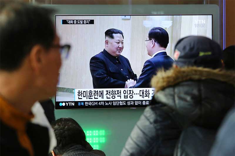 SKorea: Trump to meet NK leader Kim by May