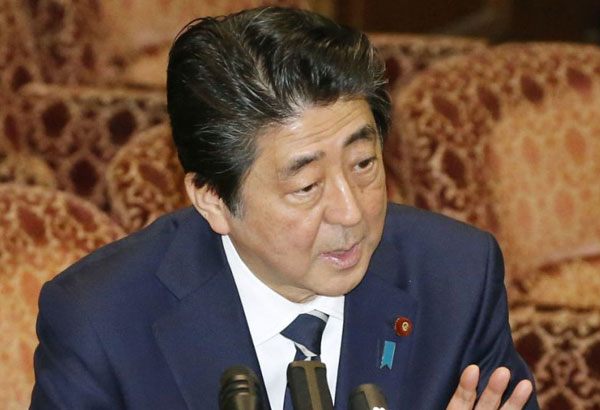 Abe fears US-NKorea talks will omit Japan security concerns