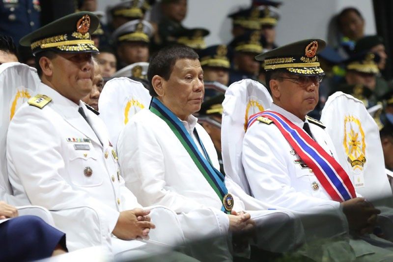 Duterte presides over AFP change of command