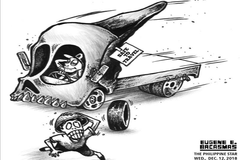 EDITORIAL  - Killers on the road