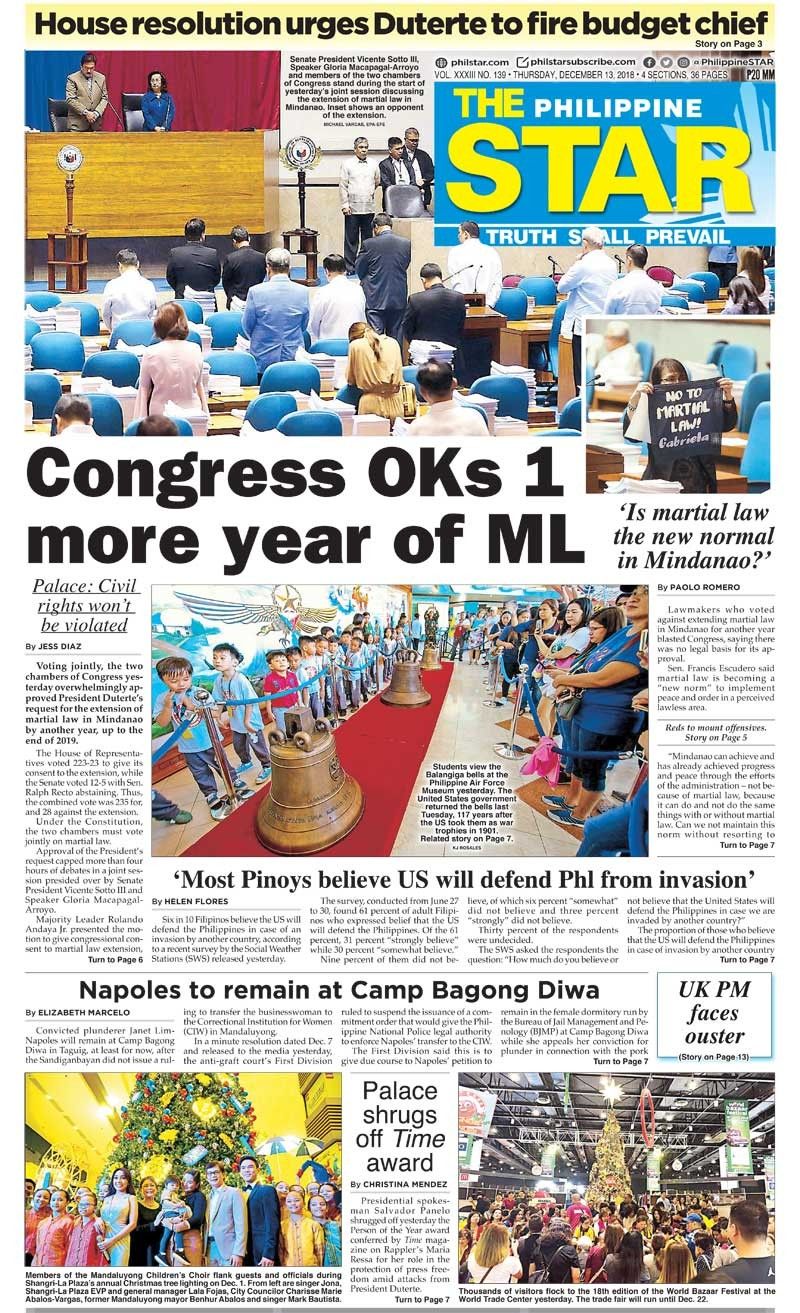 The STAR Cover December 12, 2018