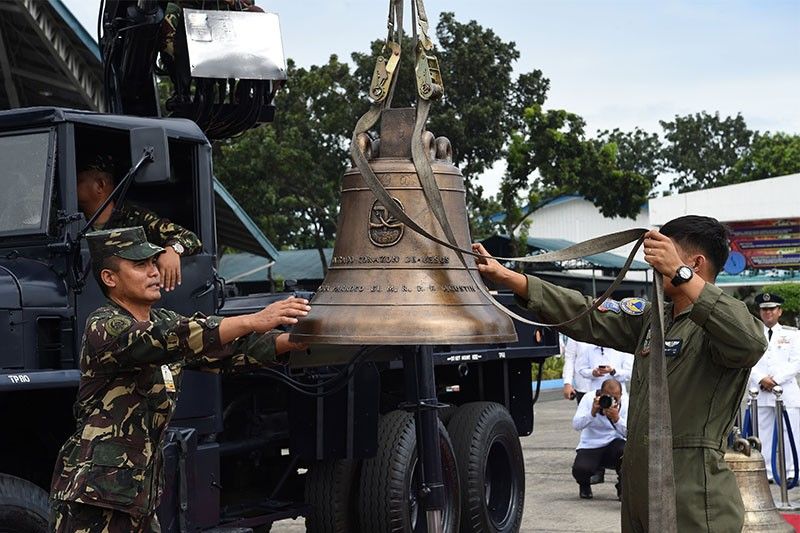 Diocese claims priests told to leave Balangiga bellls turnover ceremony