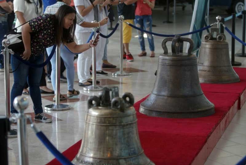 Tatlong kampana pormal nang ibinalik sa Balangiga