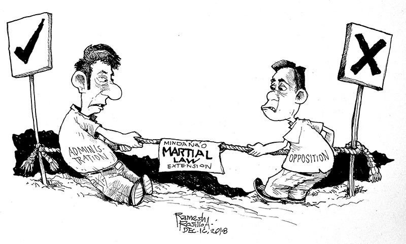 EDITORIAL - Martial law extension