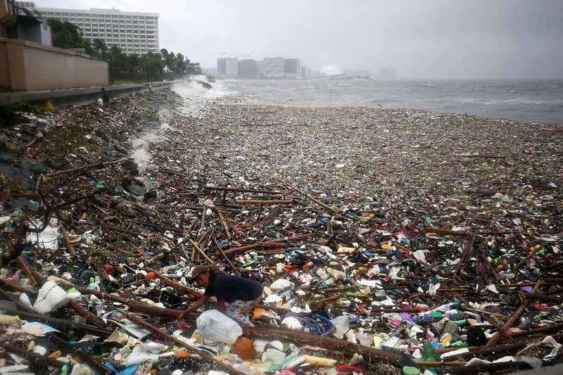 Image result for DENR monitors waste going to Manila Bay