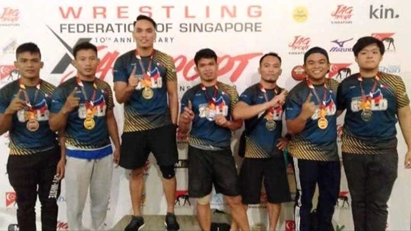 Go For Gold wrestlers triumph in Singapore