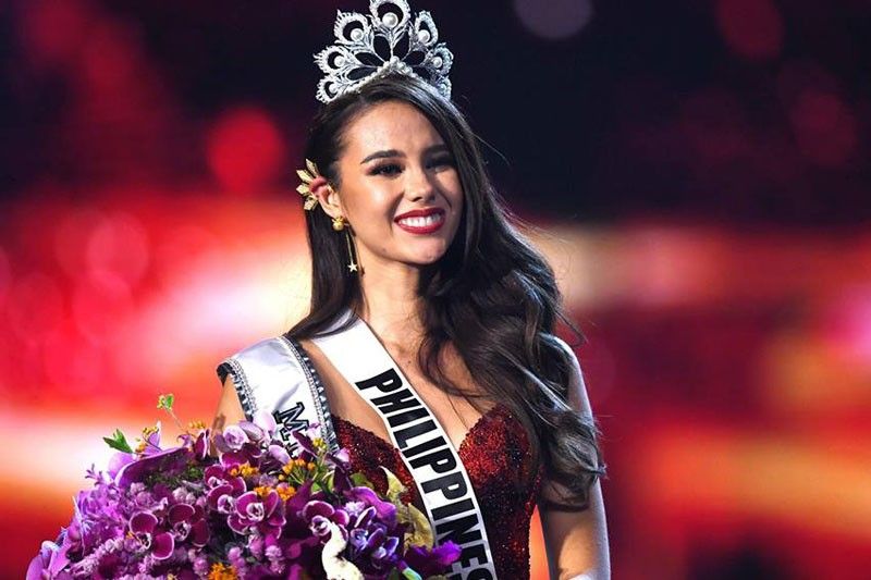 4th Filipino Miss Universe Catriona Gray gets messages of praise