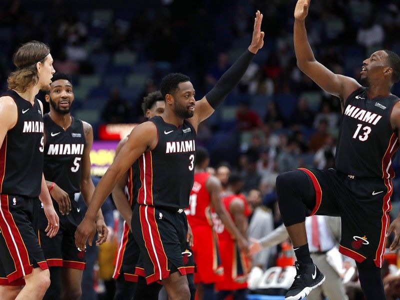 Wade makes more New Orleans memories as Heat beat Pelicans
