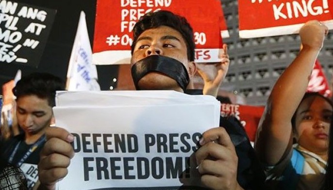 'Self-censorship' sa newsroom, nangyayari sa ilalim ni Digong &mdash;int'l group
