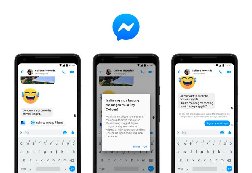 Facebook launches Messenger translations in Filipino