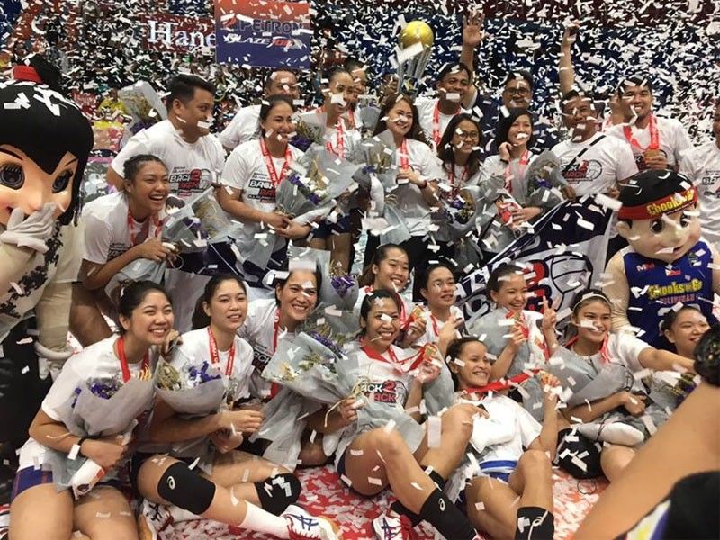 Sweep or not, it's mission accomplished for Blaze Spikers
