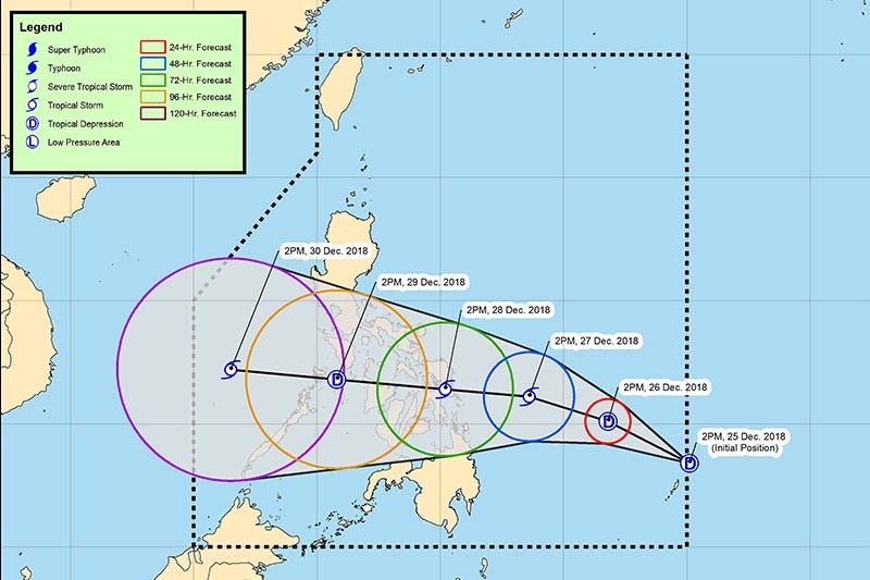 LPA intensifies, now Tropical Depression Usman